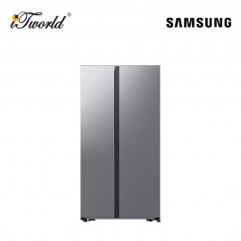Samsung Bespoke Al SBS Refrigerator SmartThings Al Energy 583L (Silver) - RS57DG4000M9ME (No Installation Provide)