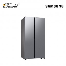 Samsung Bespoke Al SBS Refrigerator SmartThings Al Energy 583L (Silver) - RS57DG4000M9ME (No Installation Provide)