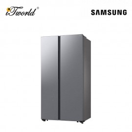 Samsung Bespoke Al SBS Refrigerator SmartThings Al Energy 583L (Silver) - RS57DG4000M9ME (No Installation Provide)