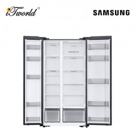 Samsung Bespoke Al SBS Refrigerator SmartThings Al Energy 583L (Silver) - RS57DG4000M9ME (No Installation Provide)