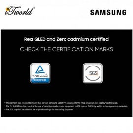 65" QLED QEF1 4K Samsung Vision AI Smart TV (2025) (No Installation Provide)