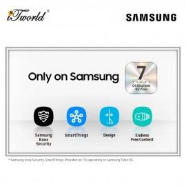 65" Crystal UHD U8000F 4K Smart TV (2025) - UA65U8000FKXXM (No Installation Provide)