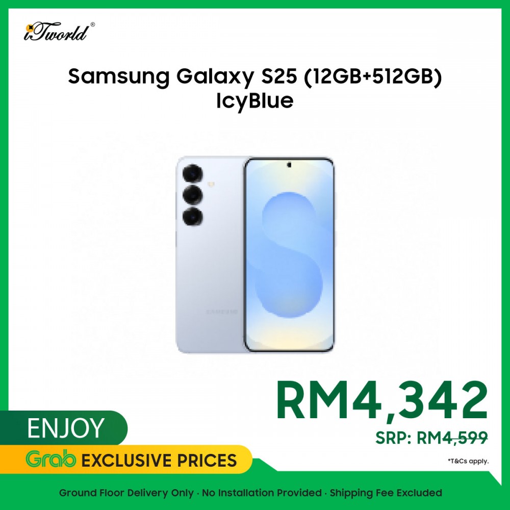Samsung Galaxy S25 (12GB+512GB) IcyBlue (SM-S931BLBQXME)
